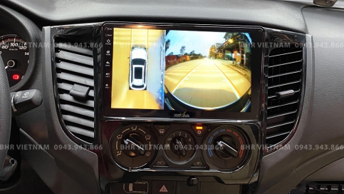 Màn hình DVD Android liền camera 360 xe Mitsubishi Triton 2020 - nay | Kovar Plus 360